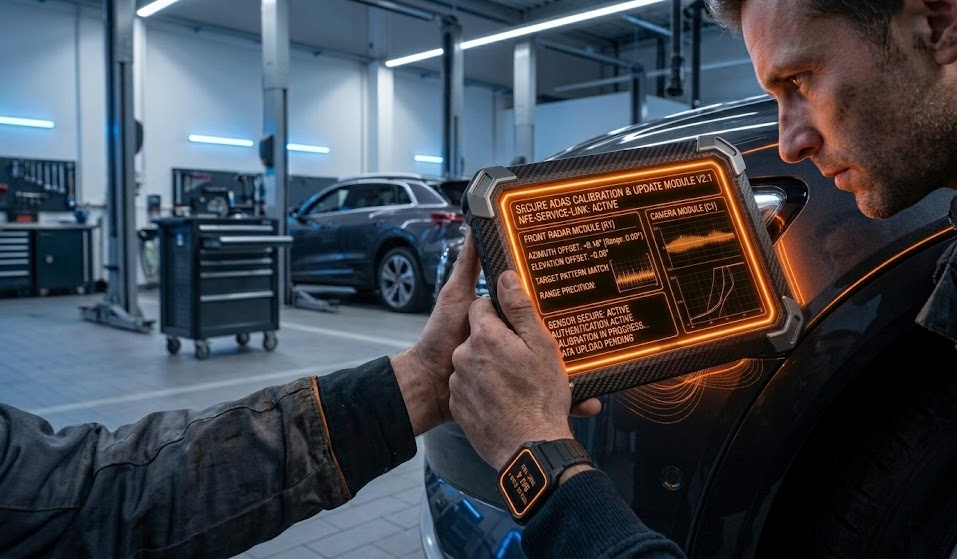 Near-Field ADAS Sensor Calibration & Update