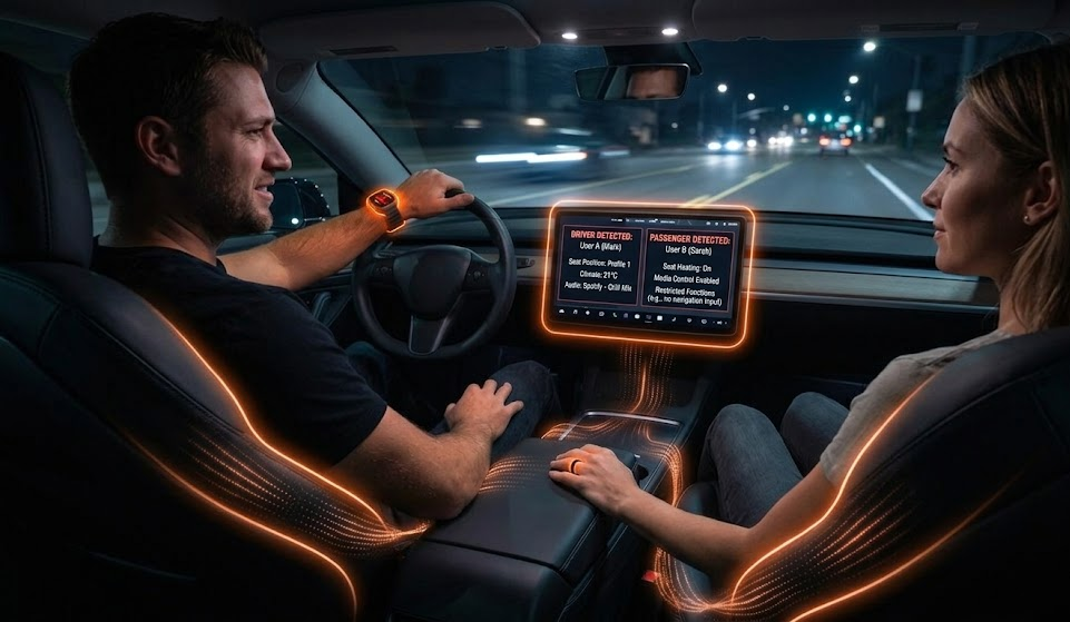 Driver & Passenger Seat Identity Detection