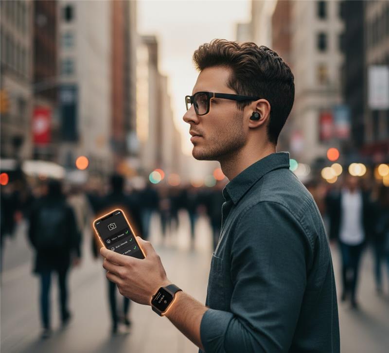 Multi-wearable video and audio streaming