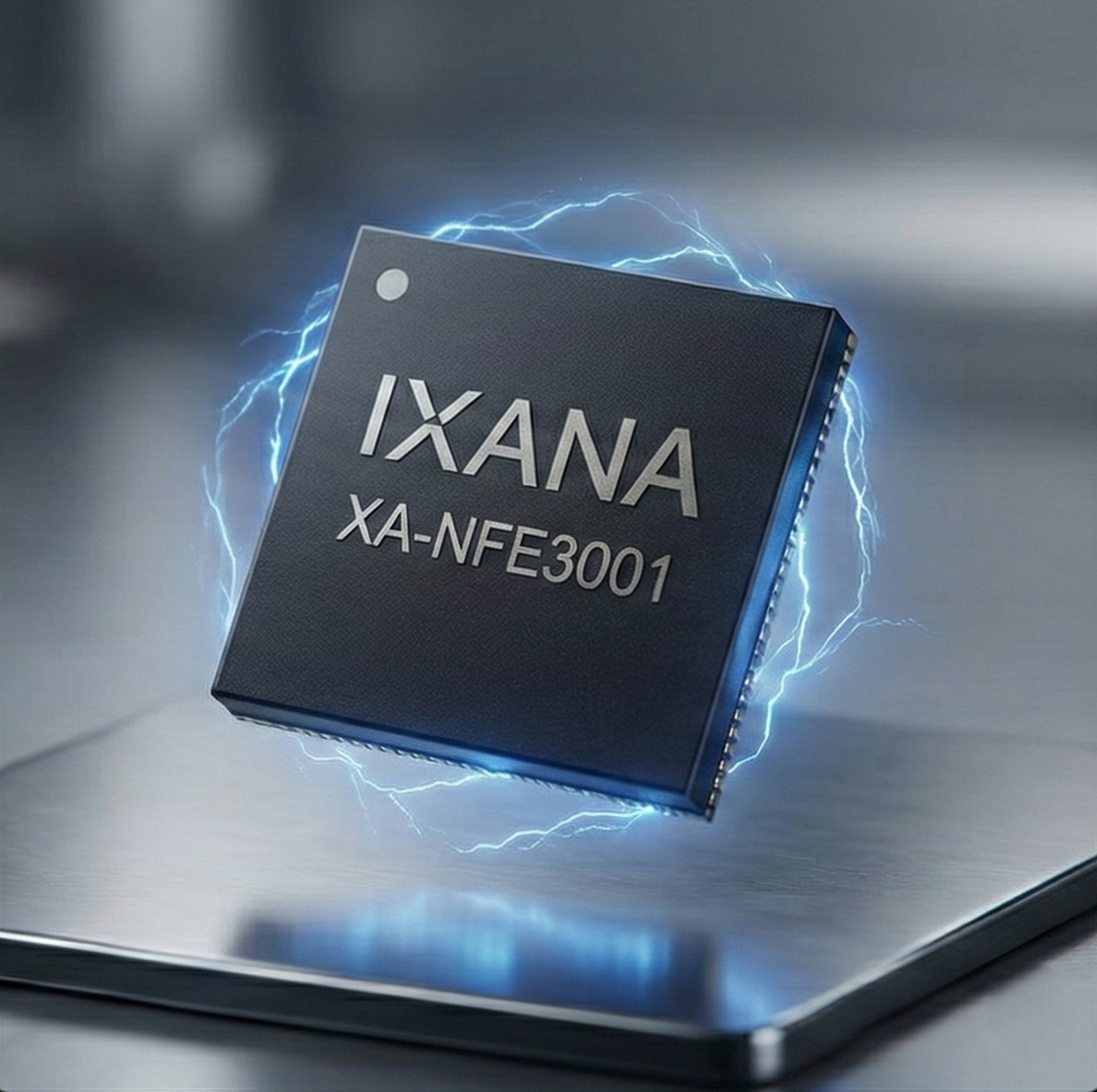 XA-NFE3001: 20 Mbit/s Near Field Electric Chip, Now Sampling